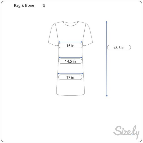 Rag & Bone Black Ribbed Short Sleeve ‎ Maxi Dress Size Small - Picture 7 of 8